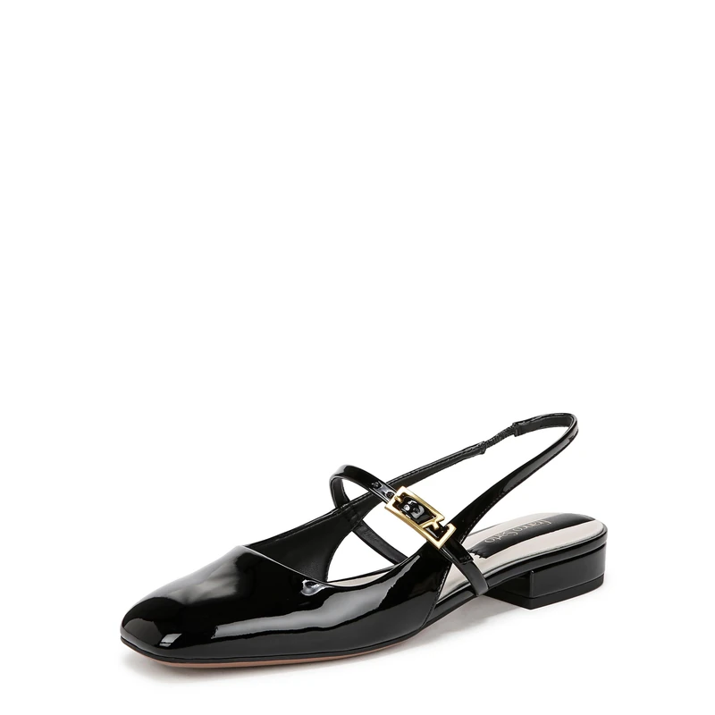 Franco Sarto Women's Destin Ballet Flat, Black Patent, 9 UK - Image 1