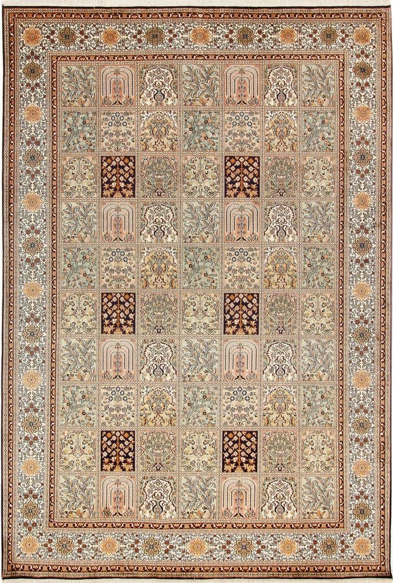 Nain Trading Kashmir Silk 192x281 Hand-knotted Oriental Rug Rug Carpet Silk India