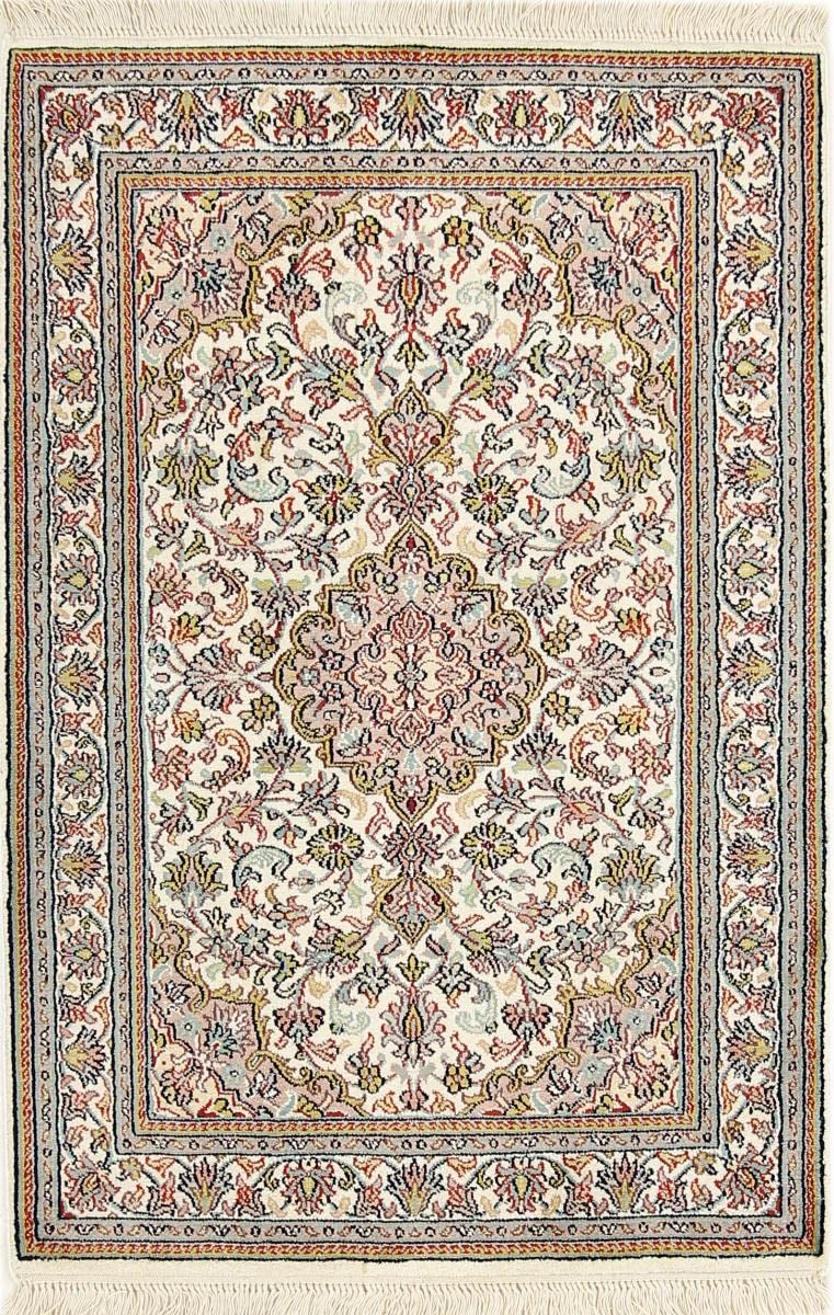 Nain Trading Kashmir Silk 65x95 Hand-knotted Oriental Rug Rug Carpet Silk India