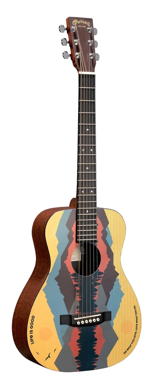 Martin LX1 Life is Good Special Edition Compact Acoustic Guitar - Image 1