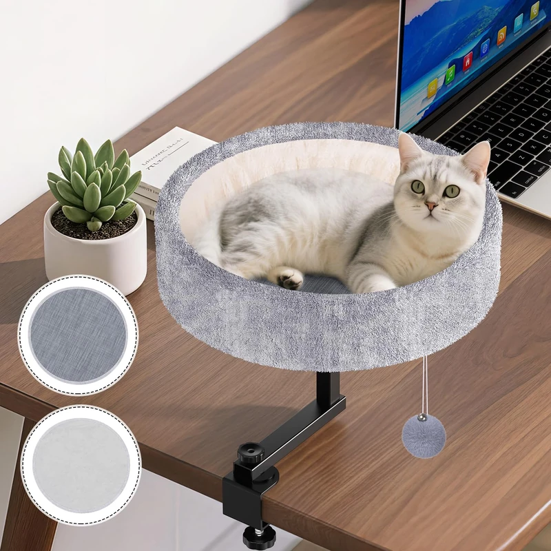 Chumajor Cat Desk Bed-Surpport up to 40 lbs