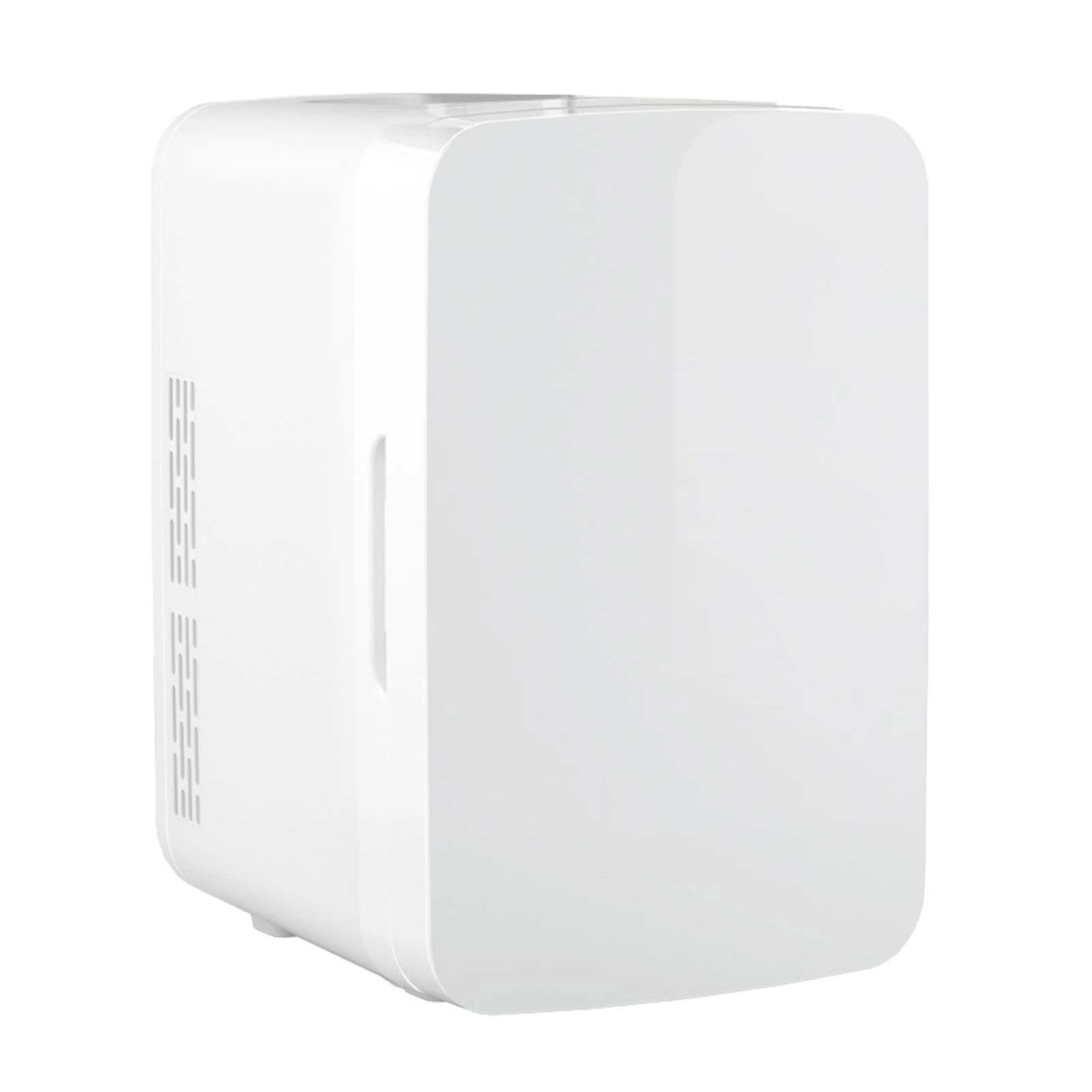 YASHE Mini Fridge, 10 Liter/12 Cans Small Fridgerator for Bedroom, AC/DC Thermoelectric Cooler and Warmer for Skincare Drink Office Dorm Car, White