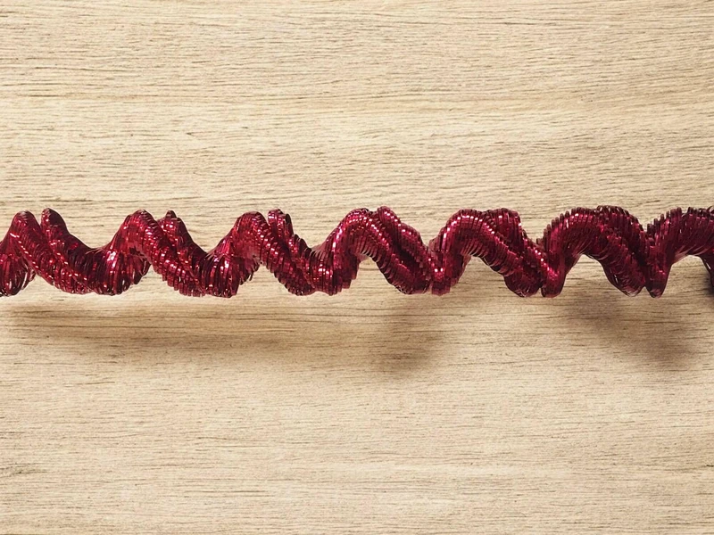 Dmora Morteratsch Christmas Decoration, Christmas Ornament, Festive Decoration, Made in Italy, 2000 x 7 x 7 cm, Red