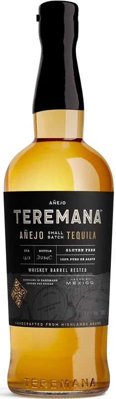 Teremana Anejo Tequila | 70cl | 40% ABV | Small Batch | Spirits | Handcrafted from 100% Mature Blue Weber Agave