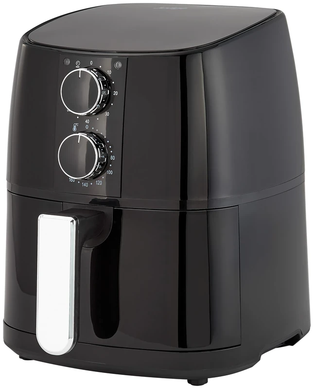 Judge Air Fryer 4L, Non-Stick Multicooker with auto shut off, 1400W, Uses No Oil, Healthier Alternative to Oven or Deep Fat Fryer, Black