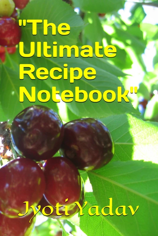 "The Ultimate Recipe Notebook"