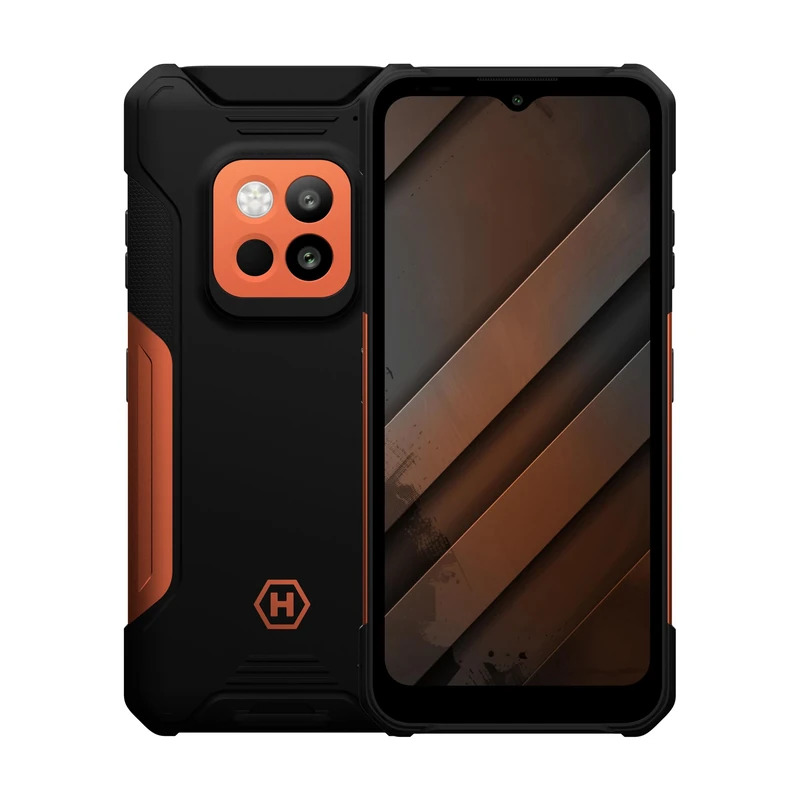 Hammer Construction 2 Thermal Ultra-Rugged Smartphone IP69 with Thermometer and Laser Rangefinder, 8+8GB RAM, Android 14, 108MP Powerful Camera, 6500mAh Battery with Power Bank Function, 256GB/1TB NFC