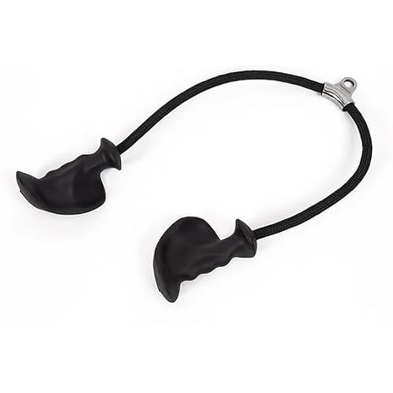 G5 HT SPORT Complete Set of Cable and LAT Machine Accessories - Pulley Handles, Triceps Strings, Single and Double Handles, Muscle Enhancement Bars (Rope for Powergrip TRICIPITS) - Image 1