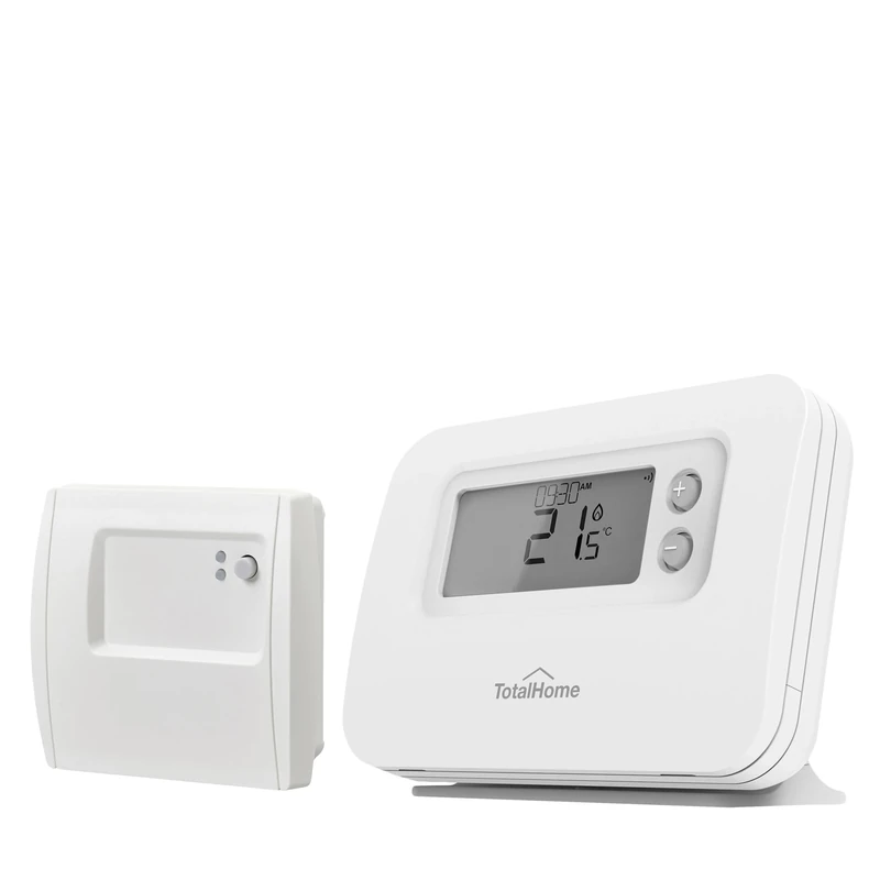 Plumbhub-Wireless Programmable Thermostat Replacement for CM927 CM921 CM727 CM721 CMS927B1049 with Relay Box Central Heating Programmer - White - Image 1