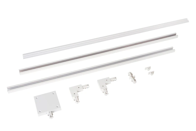 Lucide Track Starter Set - 1-Circuit Track Lighting System - 2 Meters - White - Image 1