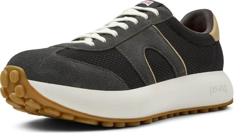 Camper Men's Pelotas Athens K101060 Trainers, Black 008, 5.5 UK