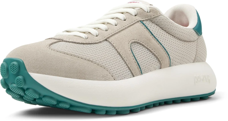Camper Women's Pelotas Athens K201826 Trainers, Pastel Grey 005, 7 UK