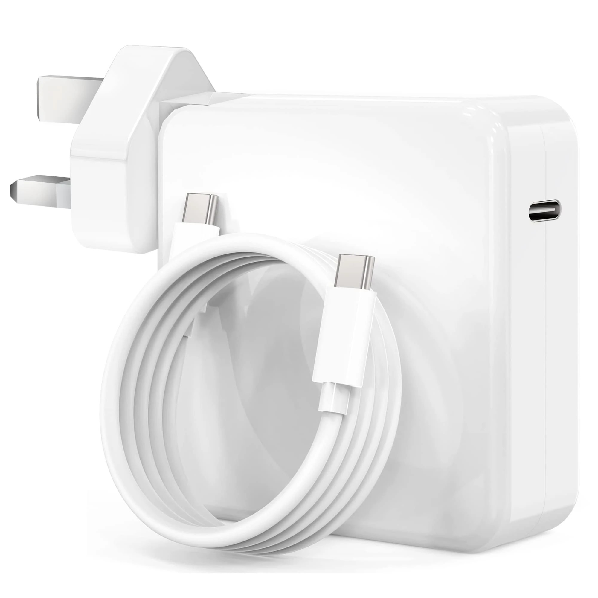 FUDCOCWN 61W USB C Fast Charger Compatible with MacBook Pro 13/14/15/16 inch, MacBook Air 2020/2019/2018, iPad Pro and more Type C 1.8M USB C Cable Included