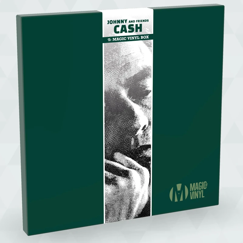 Johnny Cash and Friends - Magic-V-Box - 3 Vinylschallplatten - einzigartig und limitiert - Top Geschenk! [VINYL]
