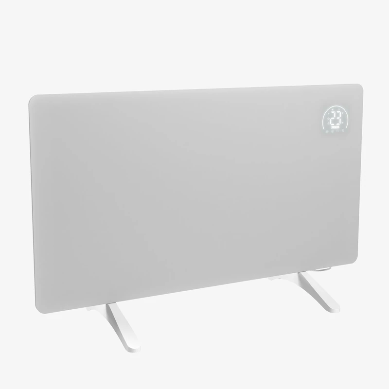 Princess connected infrared heater - Carbon crystal panel - Flat wall radiator - 480 W - Thermostat adjustable up to 50°C - 24-hour timer - Weekly programming