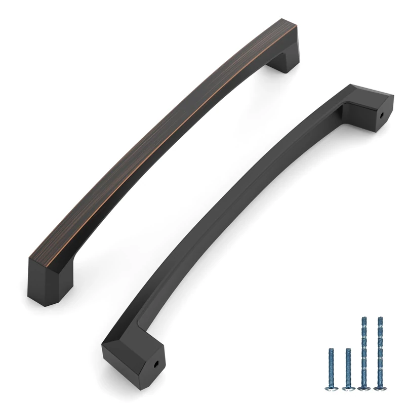 KNOKLOCK 10 Pack 6 Inch(152mm) Kitchen Cabinet Handles Oil Rubbed Bronze Cabinet Pulls Kitchen Cabinet Hardware Drawer Pulls for Dresser Cupboard Wardrobe
