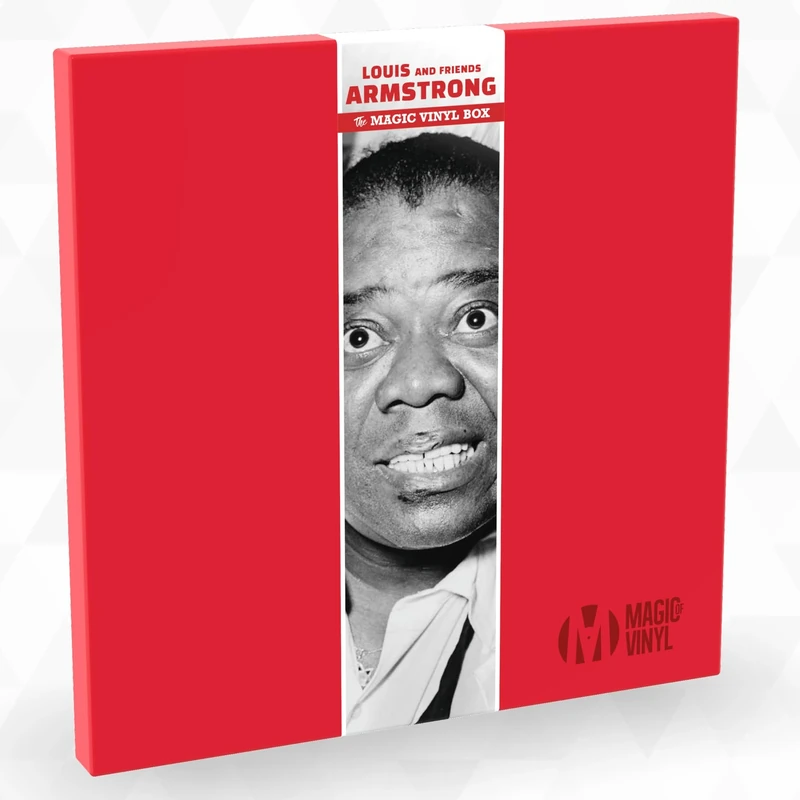 Louis Armstrong and Friends - Magic-V-Box - 3 Vinylschallplatten - einzigartig und limitiert - Top Geschenk! [VINYL]
