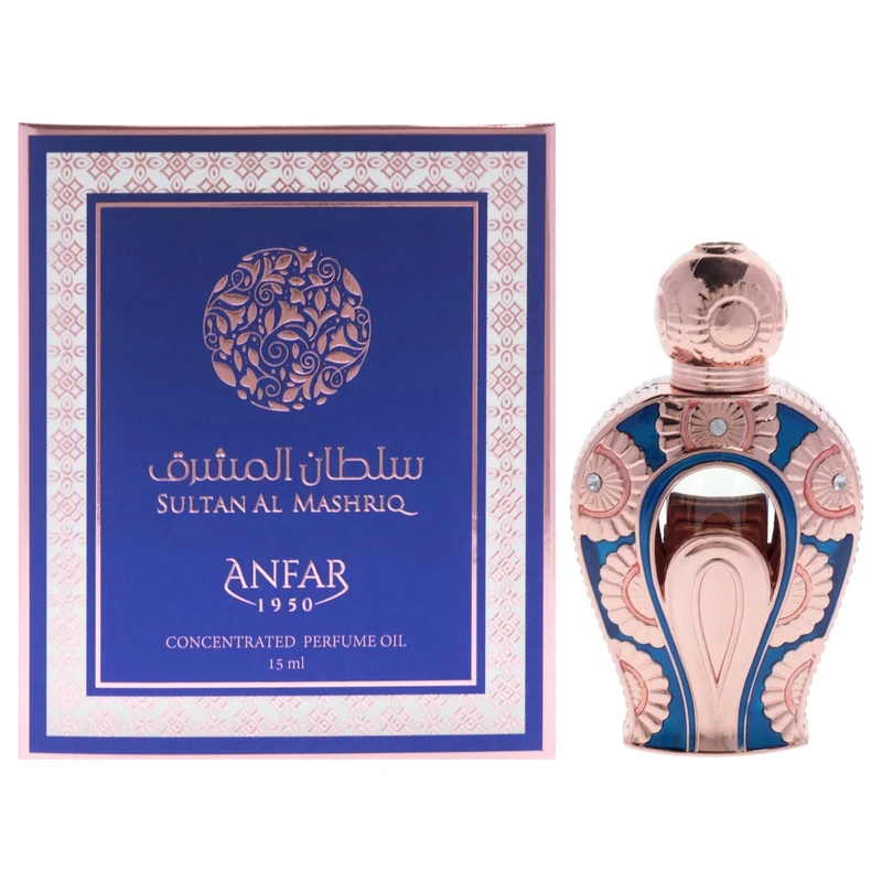 Sultan Al Mashriq by Anfar for Women - 0.5 oz Concentrated Perfume Oil