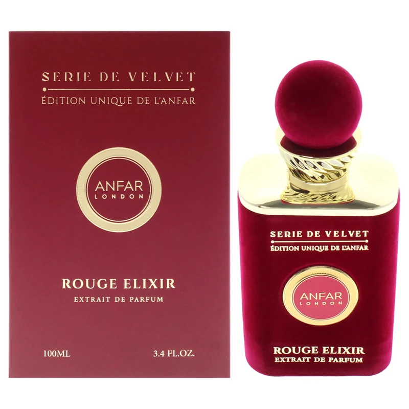 Serie De Velvet Edition - Rouge Elixir by Anfar for Women - 3.4 oz Extrait De Parfum Spray