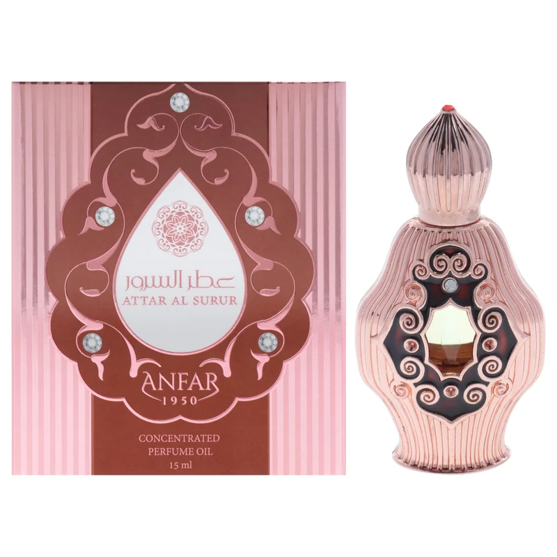 Attar Al Surur by Anfar for Women - 0.5 oz Concentrated Perfume Oil