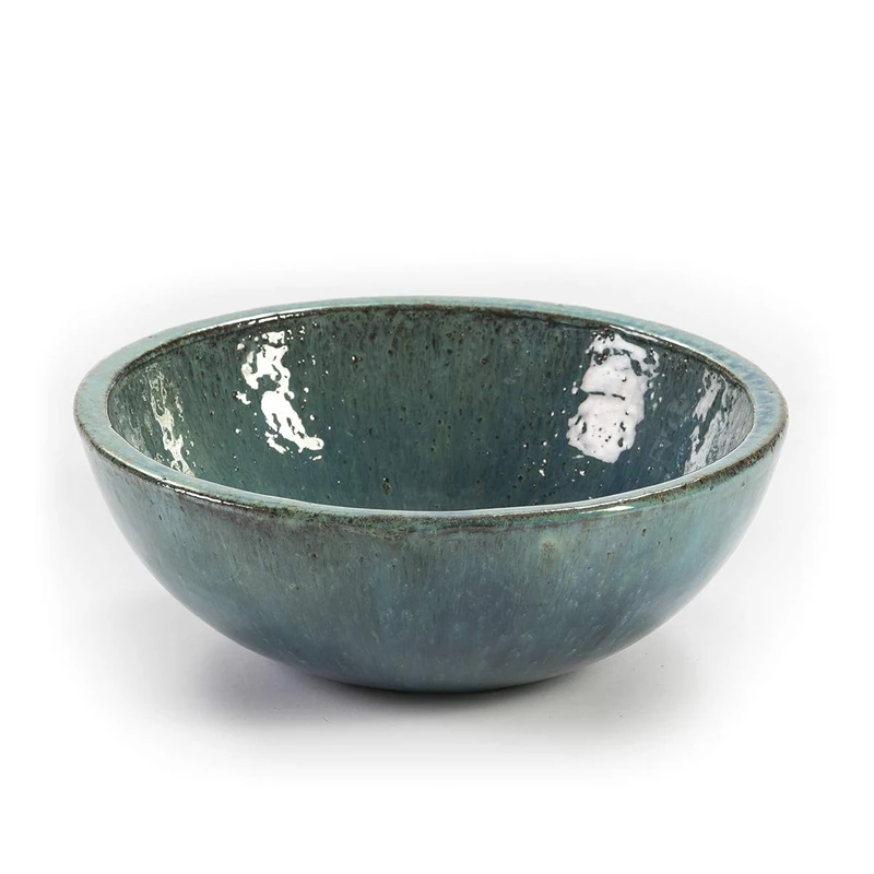 Bowl 29X29X11 GRES Jade Green
