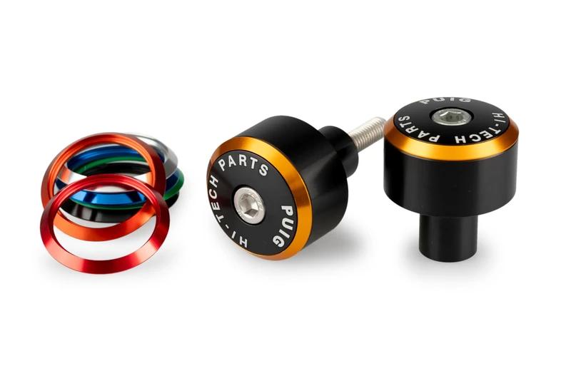 Puig 21930N Bar Ends Balance Black