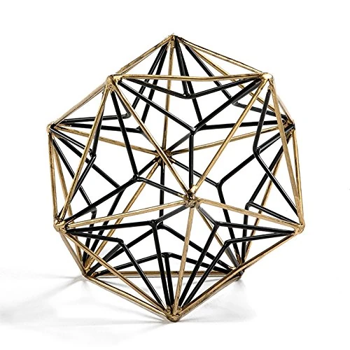 Figure 21X24X20 Metal Gold/Black