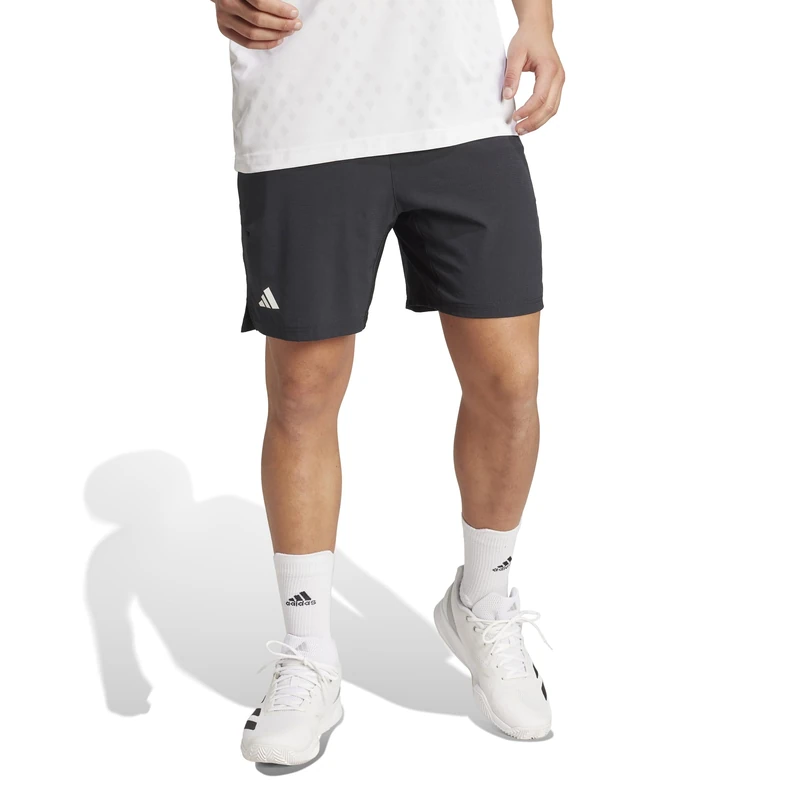 adidas Men's Tennis Climacool Ergo Shorts, Black, XL 7 inch