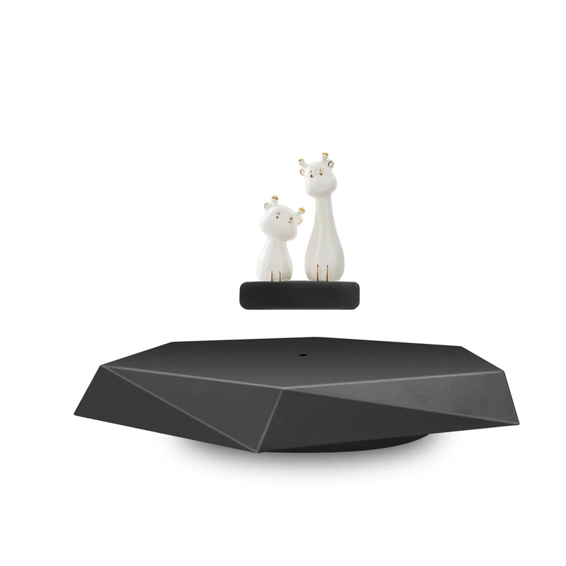 INOVAXION Levitating Display Stand, Magnetic Floating Display for Toys, Figures, Miniatures, 360° Automatic Rotating Stand, Levitating Decor for Home & Office, Birthday & - Image 1