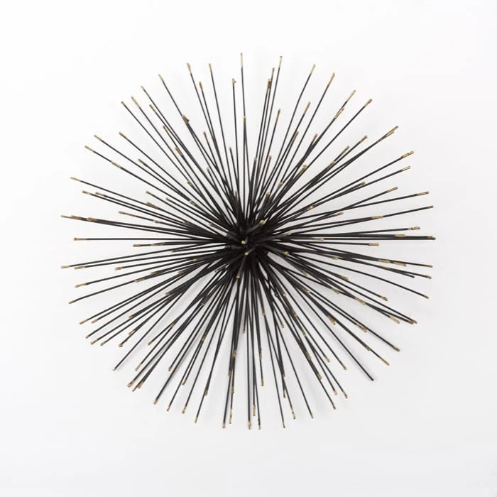 AlexandreHouse Exculture 41X21X41 Metal Black/Dorado