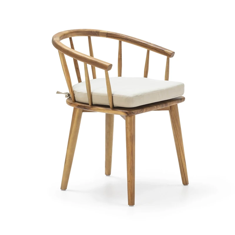 AlexandreHouse Silla 52 x 52 x 79 cm Madera Tec with Cojin