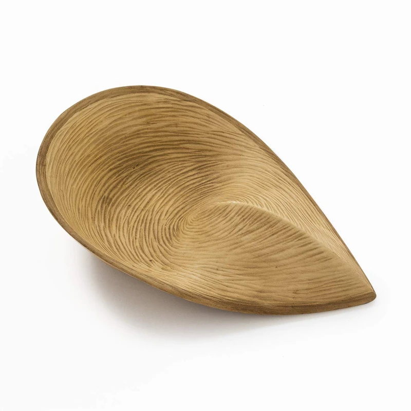 Bandeja 37X25X10 Ceramic Cream/Brown
