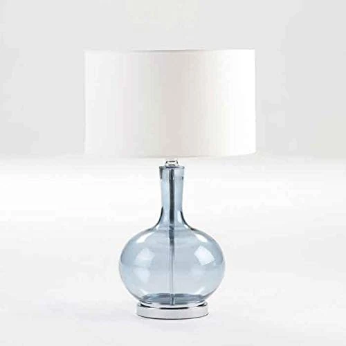 AlexandreHouse SOBREMESA Lamp 25 x 25 x 45 cm Crystal Azul Sin Pant