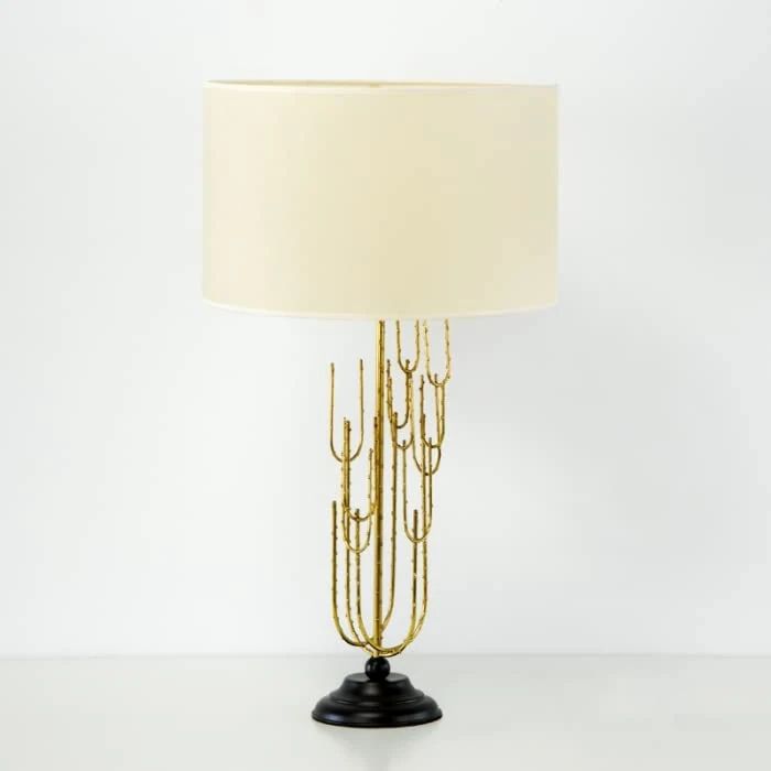 AlexandreHouse Susmesa Lamp 17 x 50 cm Metal Dorado Sin Trousers