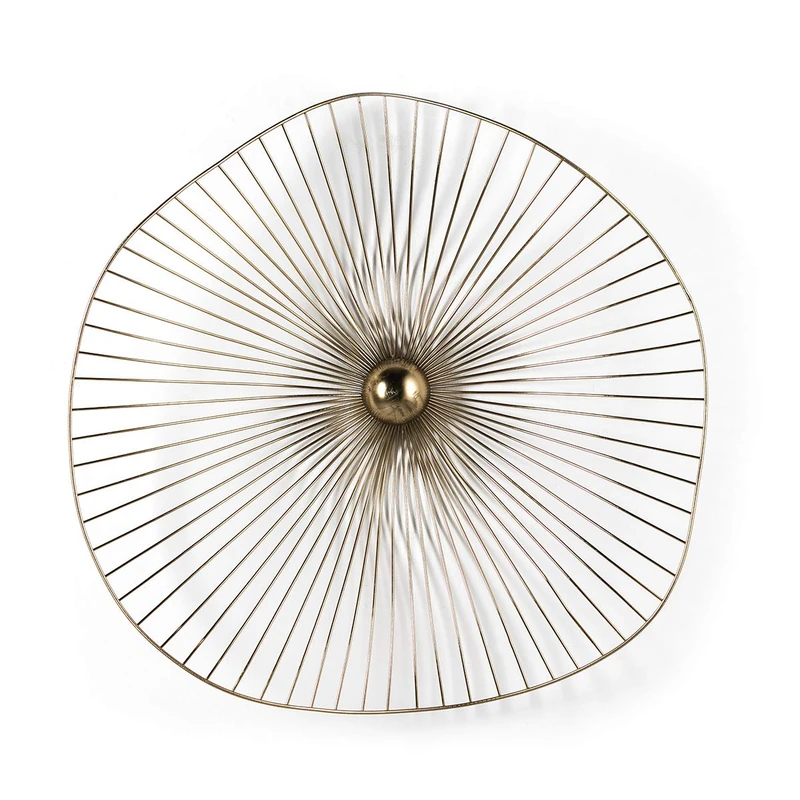 AlexandreHouse Escultura 59 x 11 x 60 cm Metal Dorado