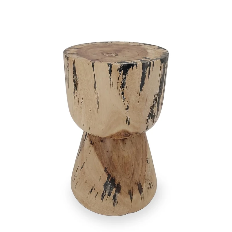 AlexandreHouse TABURETE 30X30X45 MADERA NATURAL/VETA