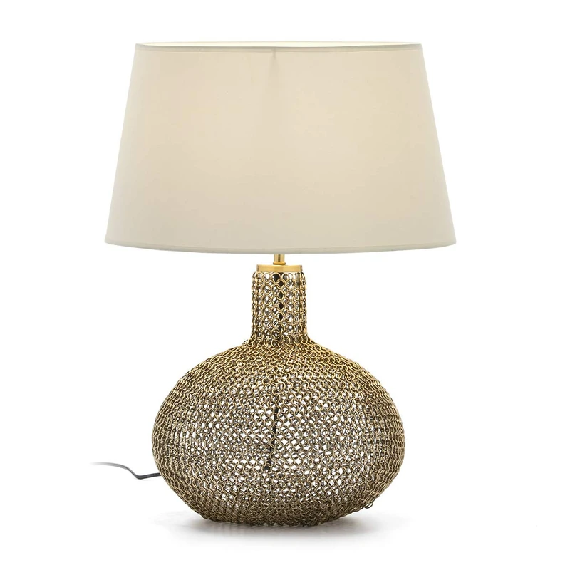 AlexandreHouse Silla 45X55X82 Metal Dorado/Tela Verde