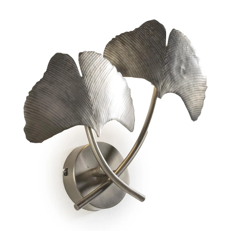 Applique 43X9X40 Metal Nickel