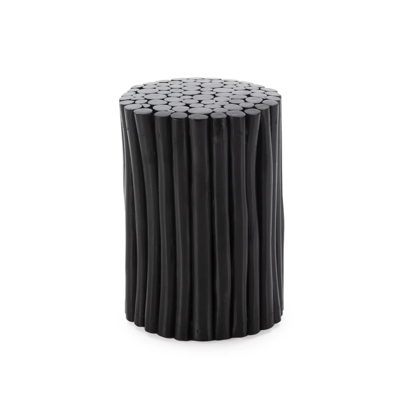 AlexandreHouse TABURETE 30X30X40 MADERA BLACK