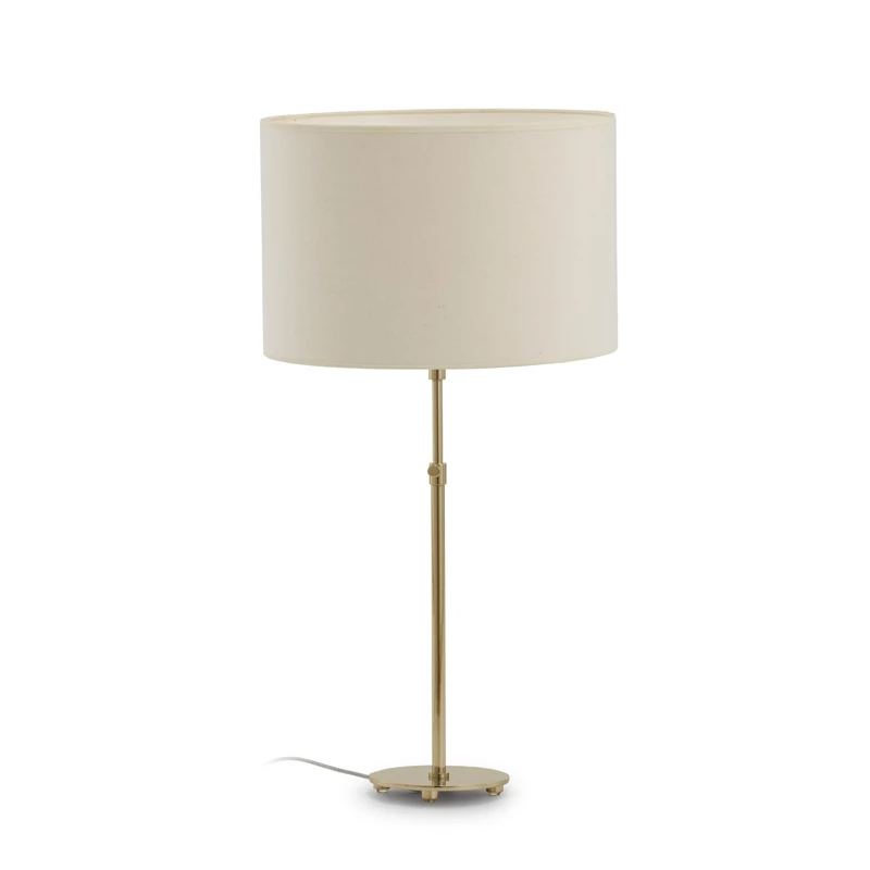 AlexandreHouse Susmesa Extendable Lamp 13 x 13 x 38/47 cm Metal Dorado/Sin Trousers
