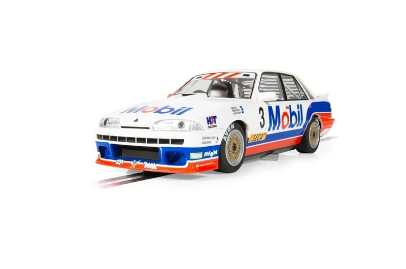 Scalextric Cars - C4549 Holden VL Commodore - Spa 1987 - Holden Dealer Team - Toy Slot Car for use with Race Tracks - Small Kids Gift Ideas for Boy/Girl Ages 3 Accessories