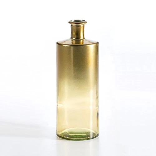 AlexandreHouse JARRON 15X15X40 Crystal Gold - Image 1