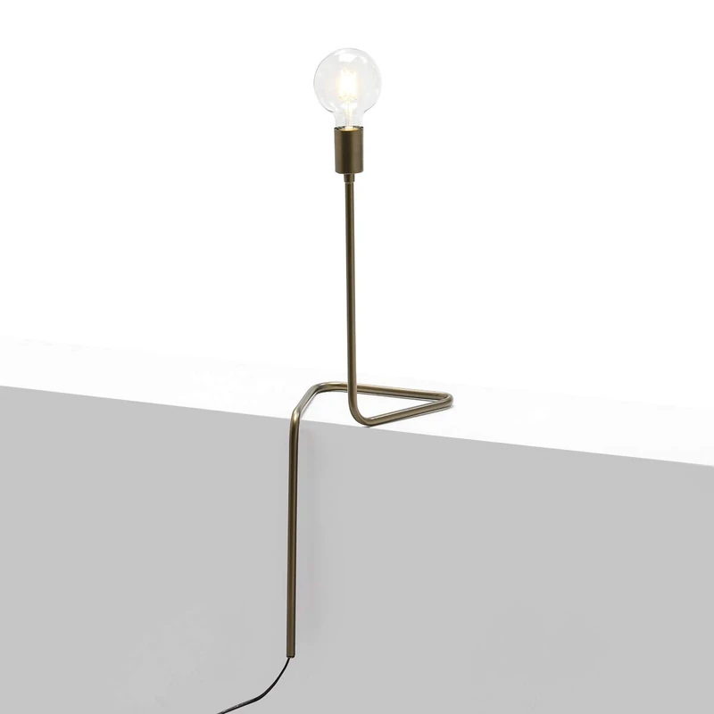 AlexandreHouse Susmesa lamp 22 x 23 x 76 cm Metal Dorado