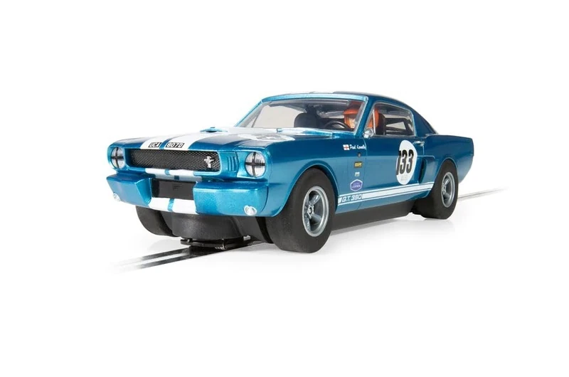 Scalextric Cars - C4517 Shelby Mustang GT350 - Paul Kenelly - Equipe GTS - Toy Slot Car for use with Race Tracks or Set - Small Kids Gift Ideas for Boy/Girl Ages 3 Accessories