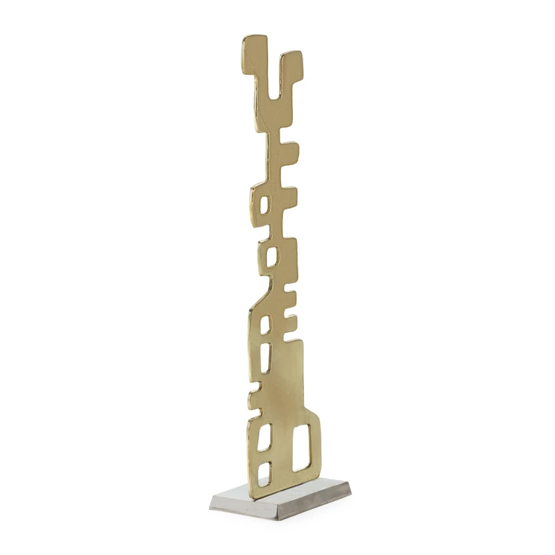Exculture 25X15X88 Metal Dorado/Nickel - Image 1