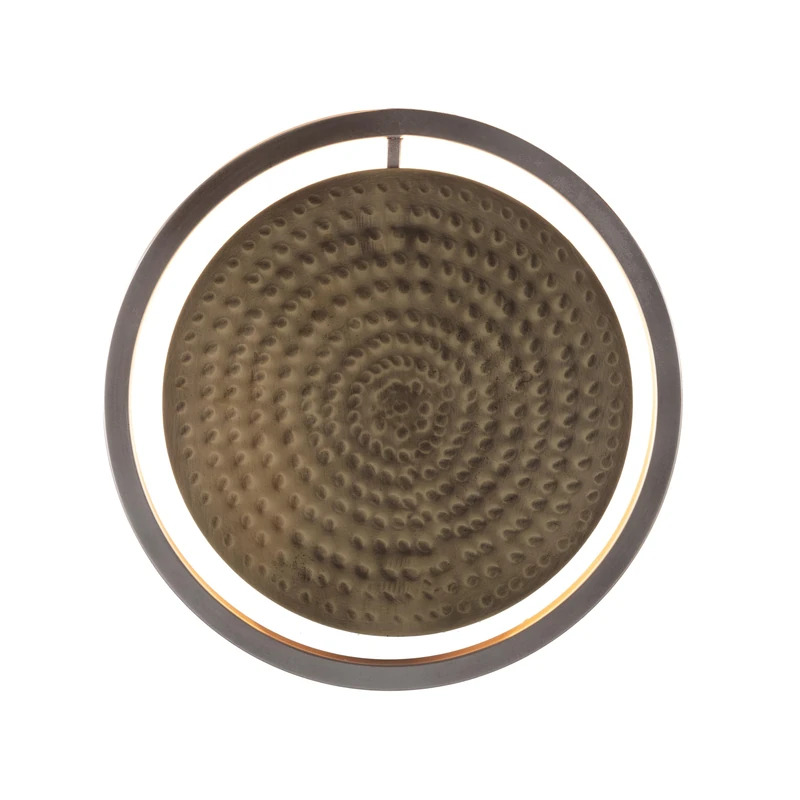 Applique 25X10X25 Metal Nickel/Golden - Image 1
