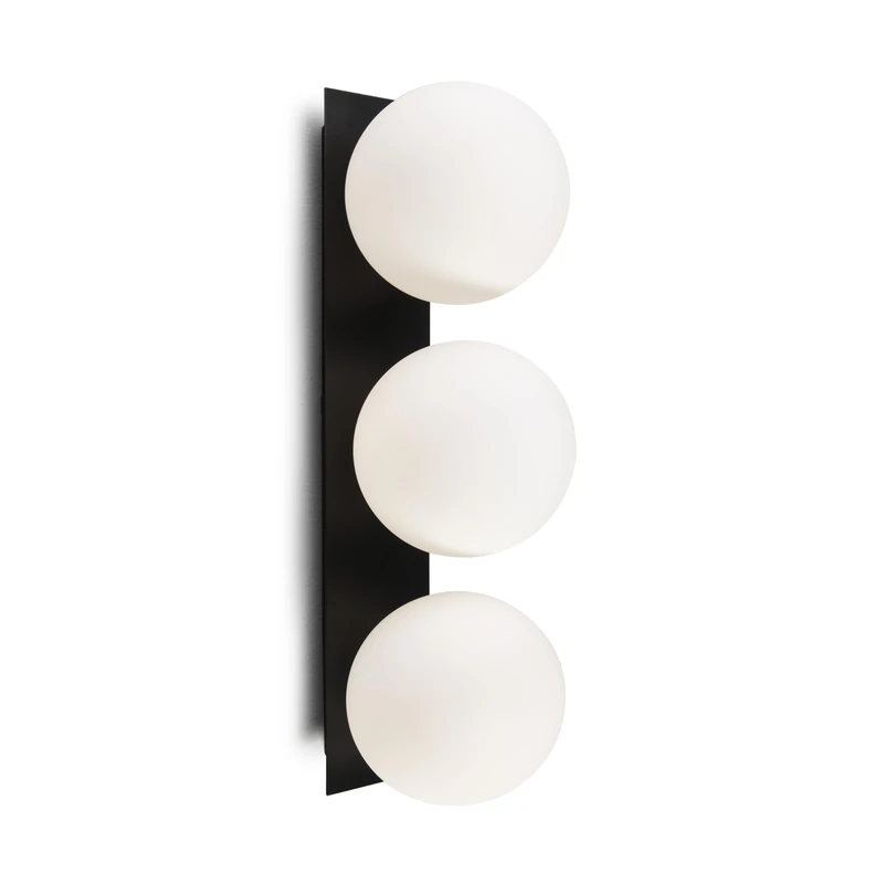 AlexandreHouse Aplique 15 x 18 x 50 cm Crystal Blanco/Metal Mate - Image 1