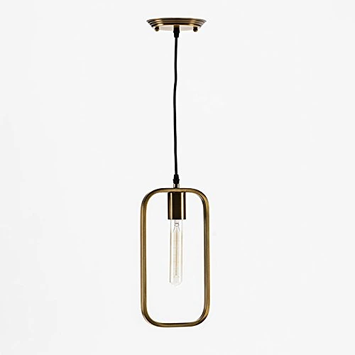 AlexandreHouse Techo Lamp 16 x 4 x 33 cm Metal Dorado with Bottle