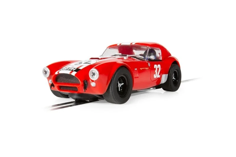 Scalextric Cars - C4528 Shelby Cobra 289 - Red - 39PH - Toy Slot Car for use with Race Tracks or Set - Small Kids Gift Ideas for Boy/Girl Ages 3 Accessories