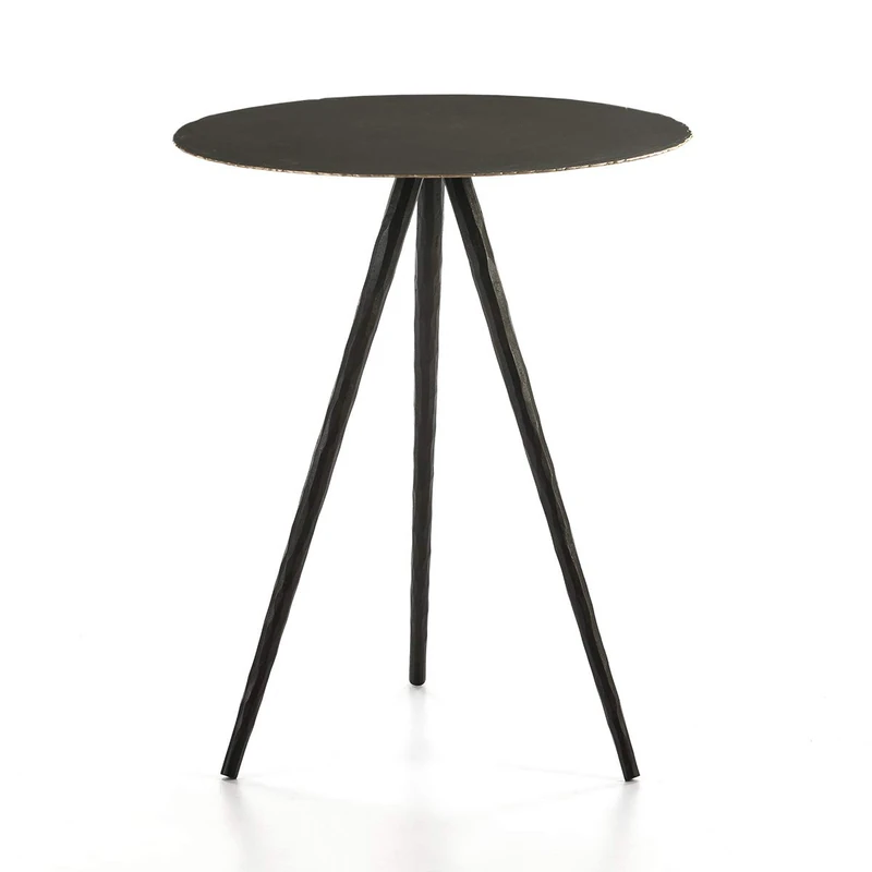 AlexandreHouse Mesa Auxiliar 46 x 46 x 57 cm Metal Black
